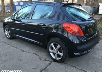 Wahacz tylny lewy Peugeot 207 FL